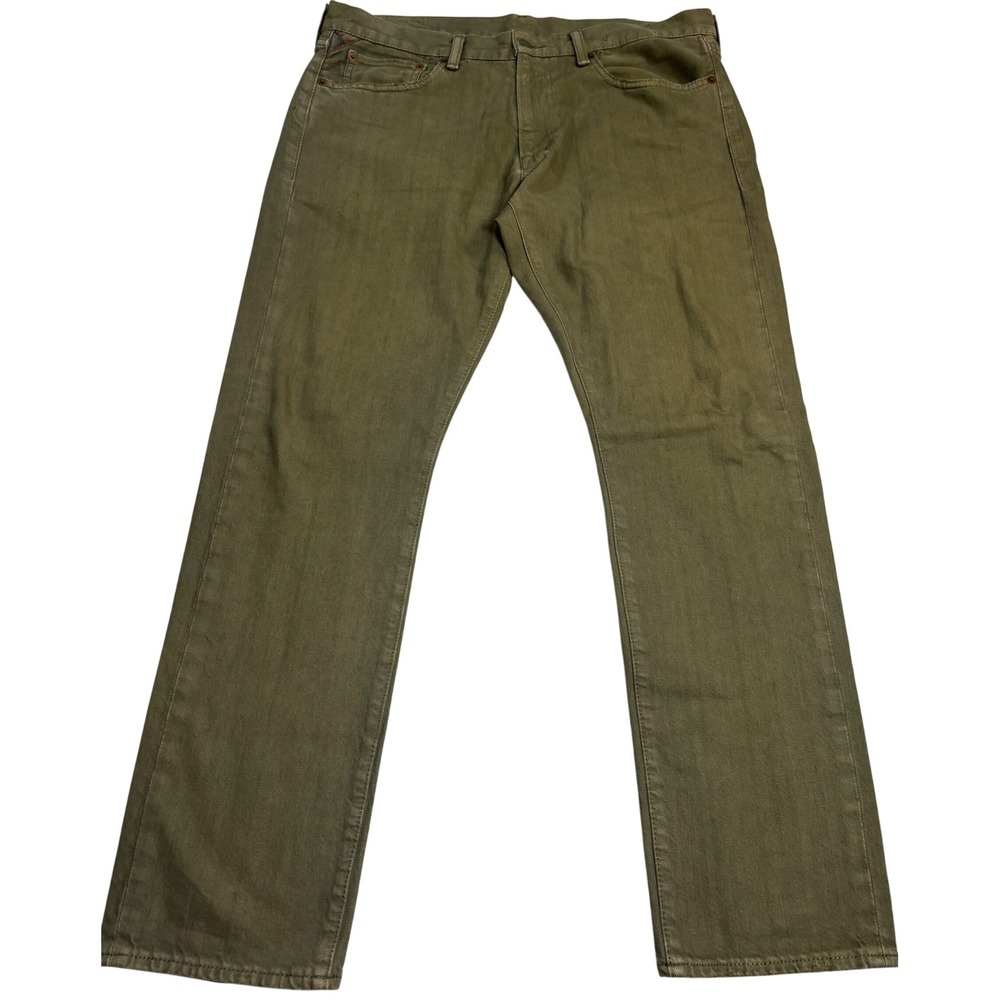 Denim & Supply Ralph Lauren Jeans Mens Olive Excellent Slim Fit 34/30